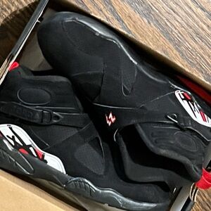 Jordan Kids Sneakers Black Red White